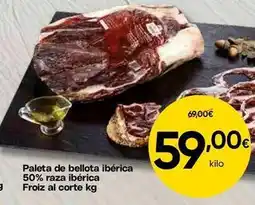 FROIZ Froiz - paleta de bellota iberica 50% raza iberica oferta