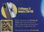 FROIZ Froiz - 3 iphone 17 negro 256 gb oferta