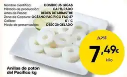 FROIZ Anillas de poton del pacifico oferta
