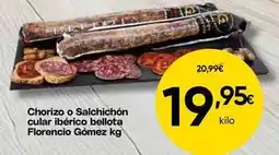 FROIZ Florencio gómez - chorizo o salchichon cular iberico bellota oferta