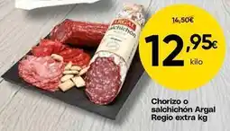 FROIZ Regio - chorizo o salchichón argal oferta
