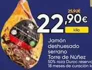FROIZ Torre de núñez - jamón deshuesado serrano oferta