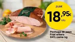 FROIZ Frial - pechuga de pavo entera 94% carne oferta