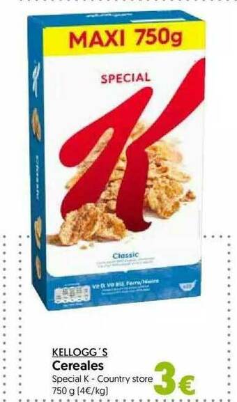 Hiper Usera Kellogg's Cereales oferta