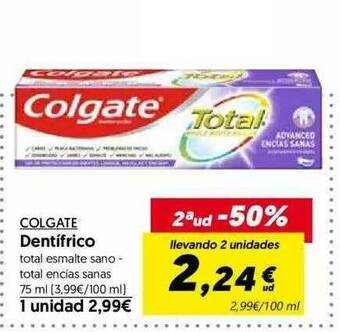 Hiper Usera Colgate Dentifrico oferta
