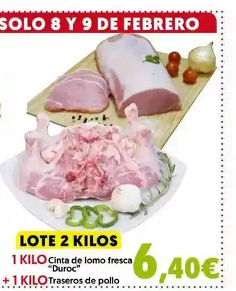 Hiper Usera 1 Kilo Cinta De Lomo Fresca oferta