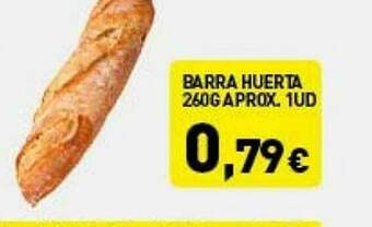 Hiperber Barra Huerta oferta