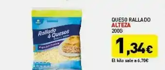 Hiperber Queso Rallado Alteza oferta