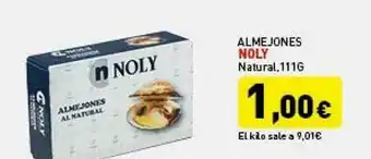 Hiperber Almejones Noly Natural oferta