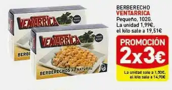 Hiperber Berberecho Ventarrica oferta