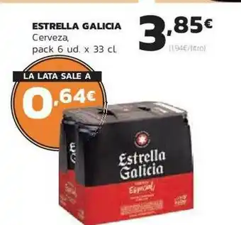 Supermercados Lupa Estrella Galicia Cerveza oferta