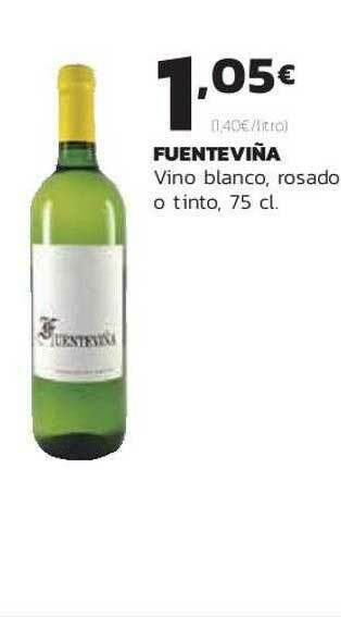Supermercados Lupa Fuenteviña Vino Blanco Rosado O Tinto oferta