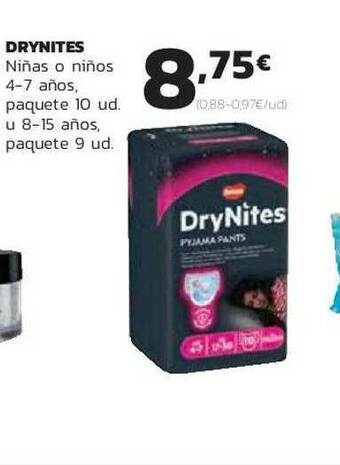 Supermercados Lupa Drynites Niñas O Ninos 4-7 Anos oferta