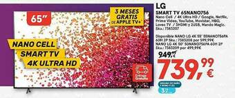 Worten Lg Smart Tv 65nano756 oferta