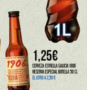 Claudio Cerveza Estrella Galicia 1906 Reserva Especial oferta