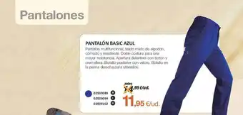 Distriplac Pantalón Basic Azul oferta
