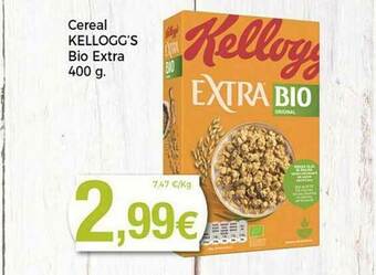 Keisy Cereal Kellogg's Bio Extra oferta