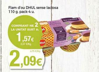 Keisy Flam D'ou Dhul Sense Lactosa oferta