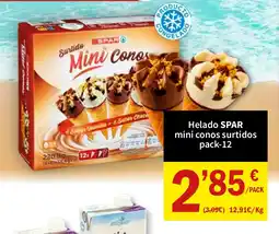 Spar Express Spar Helado mini conos surtidos oferta