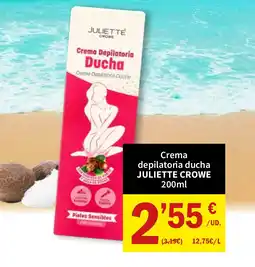 Spar Express Juliette Crowe Crema depilatoria ducha oferta