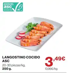 Supercor Langostino cocido oferta