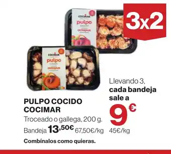 Supercor COCIMAR Pulpo cocido oferta