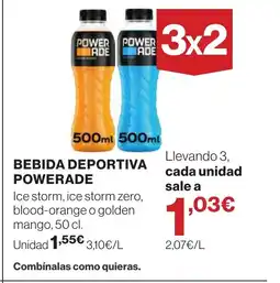 Supercor POWERADE Bebida deportiva oferta