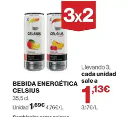 Supercor CELSIUS Bebida energética oferta