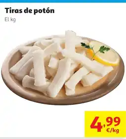 Alcampo Tiras de potón oferta