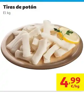 Alcampo Tiras de potón oferta