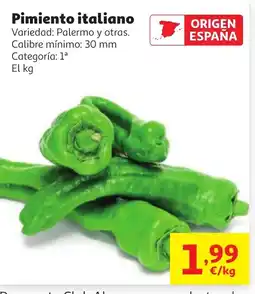 Alcampo Pimiento italiano oferta