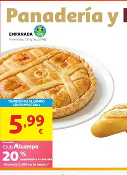 Alcampo Empanada oferta