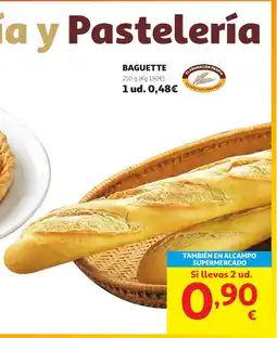 Alcampo Baguette oferta