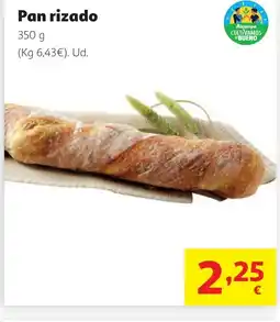 Alcampo Pan rizado oferta