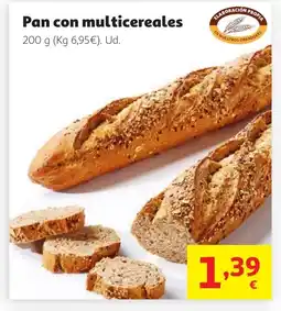 Alcampo Pan con multicereales oferta