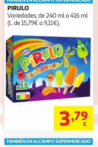 Alcampo PIRULO oferta