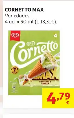 Alcampo CORNETTO Max oferta