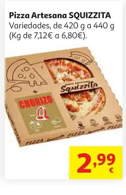 Alcampo SQUIZZITA Pizza Artesana oferta