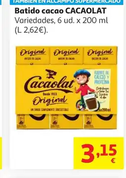 Alcampo CACAOLAT Batido cacao oferta