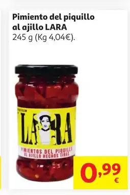 Alcampo LARA Pimiento del piquillo al ajillo oferta