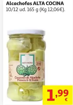 Alcampo ALTA COCINA Alcachofas oferta