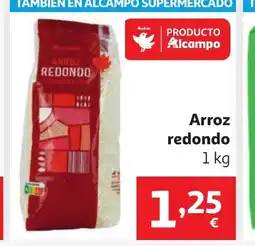 Alcampo Arroz redondo oferta