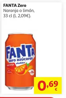Alcampo FANTA Zero oferta