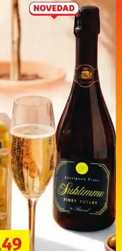 Alcampo SUBLIMME BY RISCAL Espumoso Sauvignon Blanc oferta