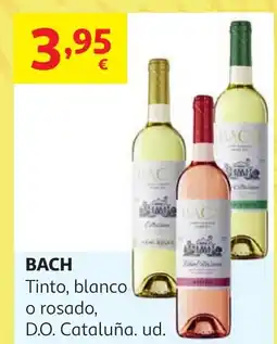 Alcampo BACH Tinto, blanco o rosado, D.O. Cataluña. ud. oferta