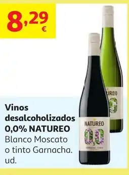 Alcampo NATUREO Vinos desalcoholizados 0,0% oferta