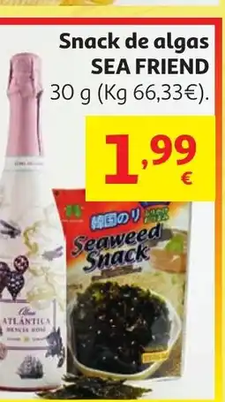 Alcampo SEA FRIEND Snack de algas oferta