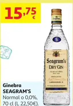Alcampo SEAGRAM'S Ginebra oferta