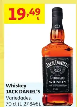 Alcampo JACK DANIEL'S Whiskey oferta