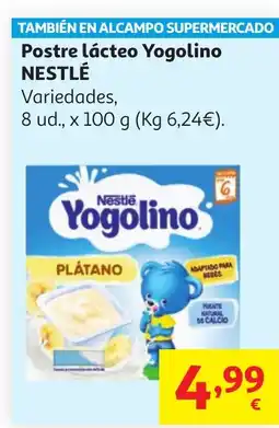 Alcampo Postre lácteo Yogolino oferta